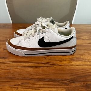 Nike White Mesh Sneakers